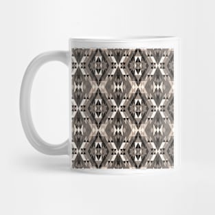 Geometric Diamond Motif Mug